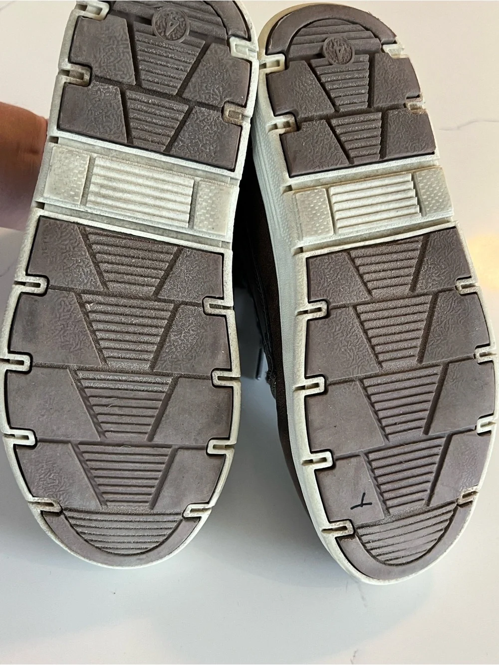 Cat & Jack Brown and Gray Kids Lace-Up Boots